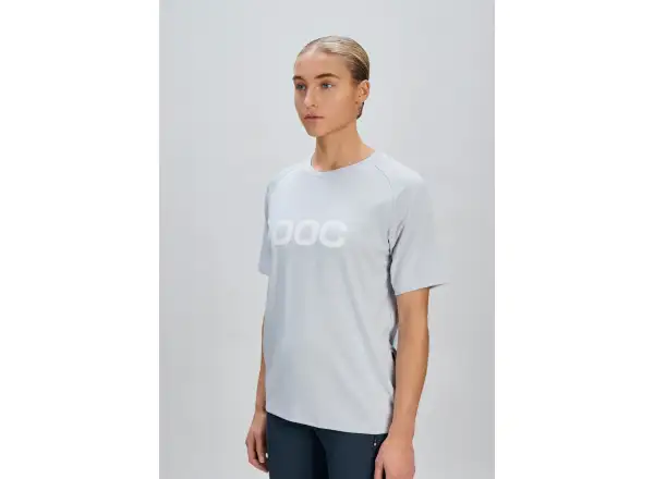 POC W's Reform Enduro Tee Granite Grey LRG