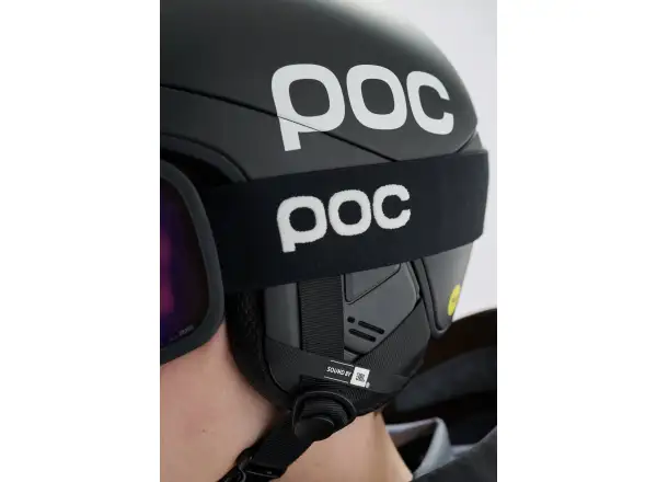 POC Obex Contour Communication lyžiarska prilba Sylvanite Grey Matt/Uranium Black Matt