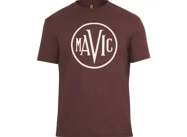 Mavic Heritage Logo pánske tričko krátky rukáv Aubergine