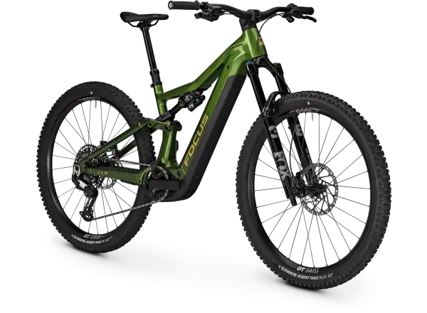 Focus JAM 9 600Wh celoodpružený elektrobicykel Sprucegreen / Mossgreen