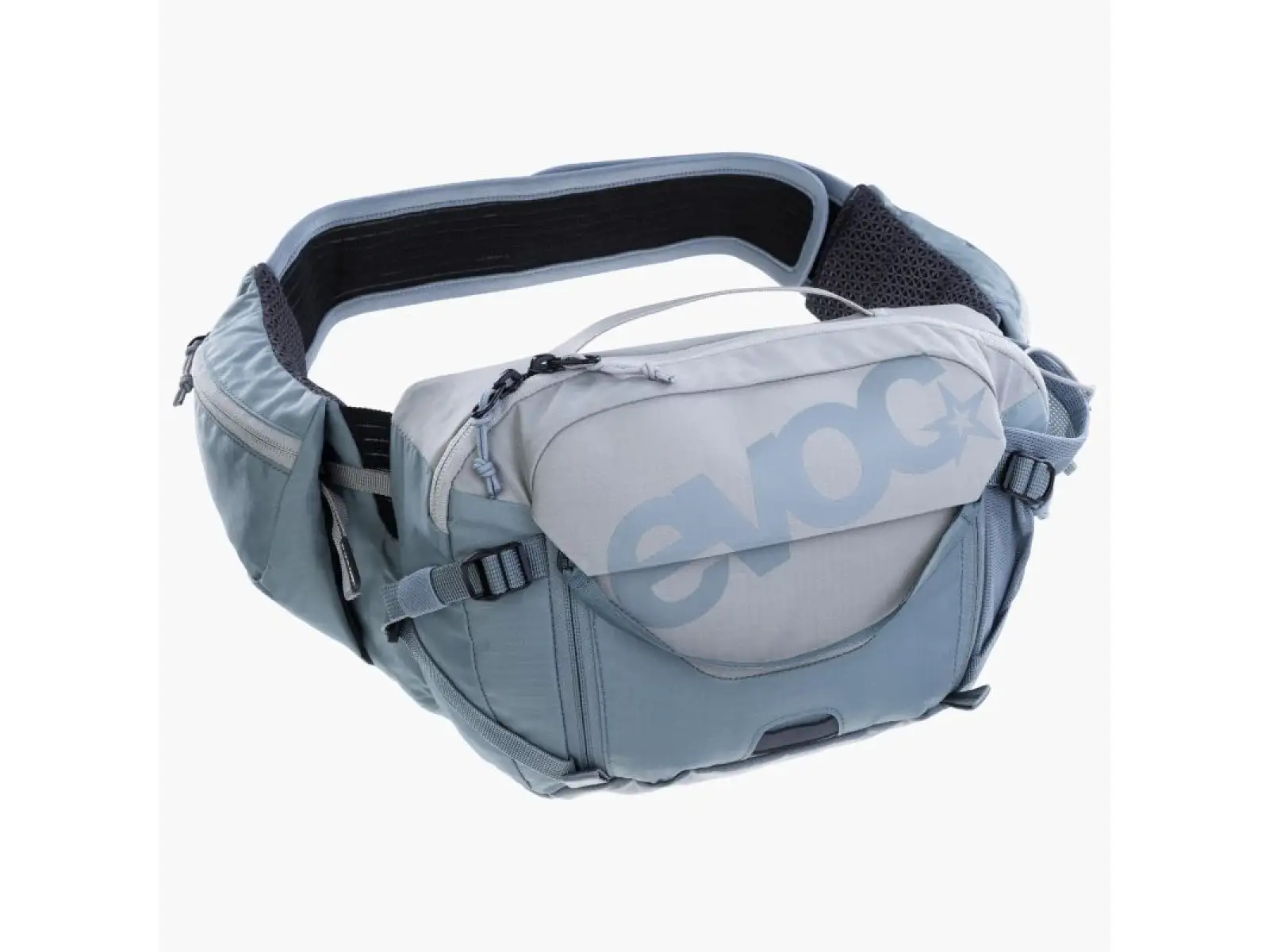 Evoc Hip Pack Pro 3 l oblička + pitný vak 1,5 l oceľ/kamenná