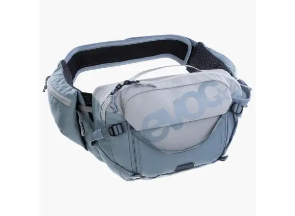 Evoc Hip Pack Pro 3 l oblička + pitný vak 1,5 l oceľ/kamenná