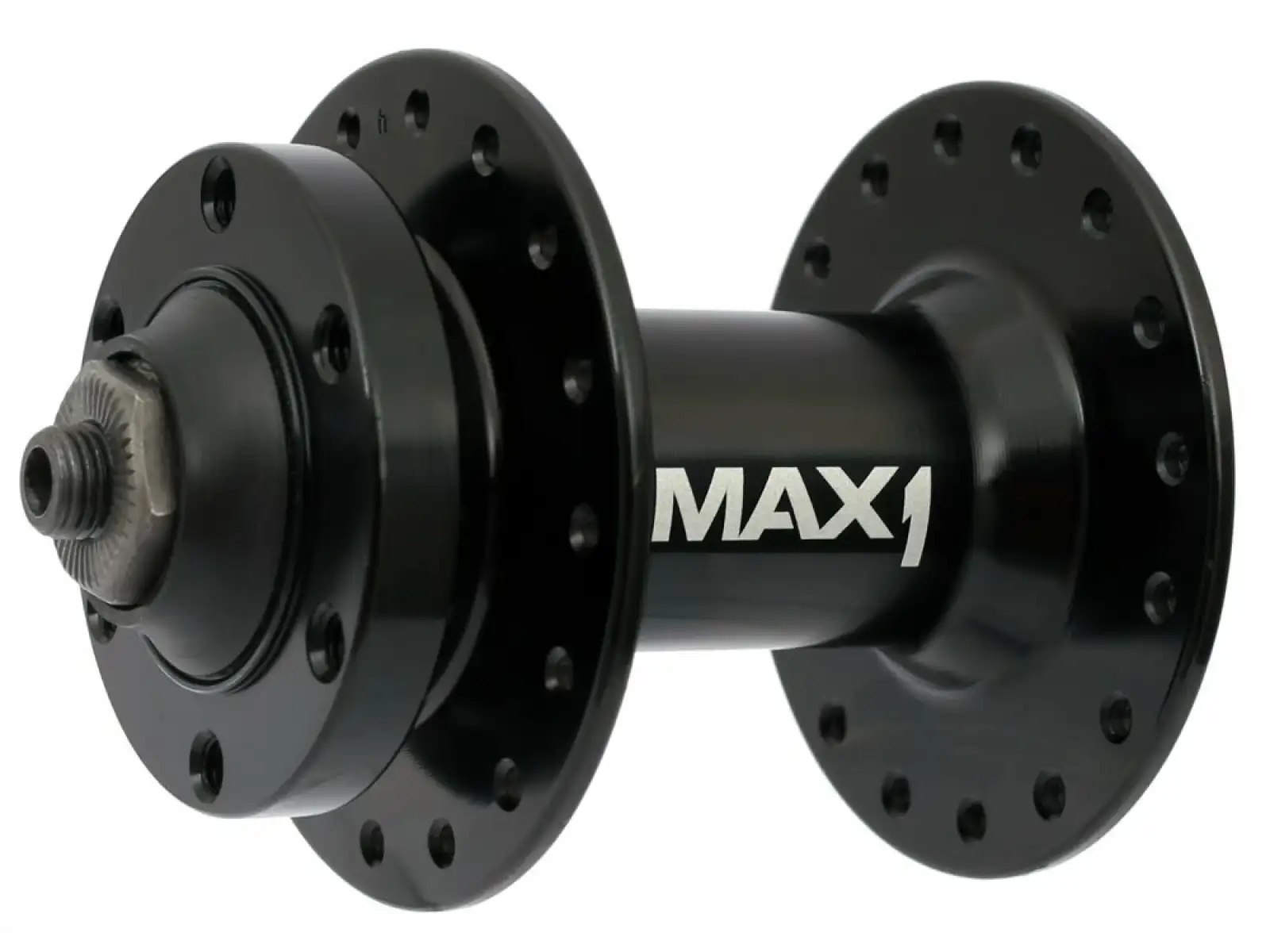 MAX1 Sport predný náboj 5x100 mm čierny 32 dier