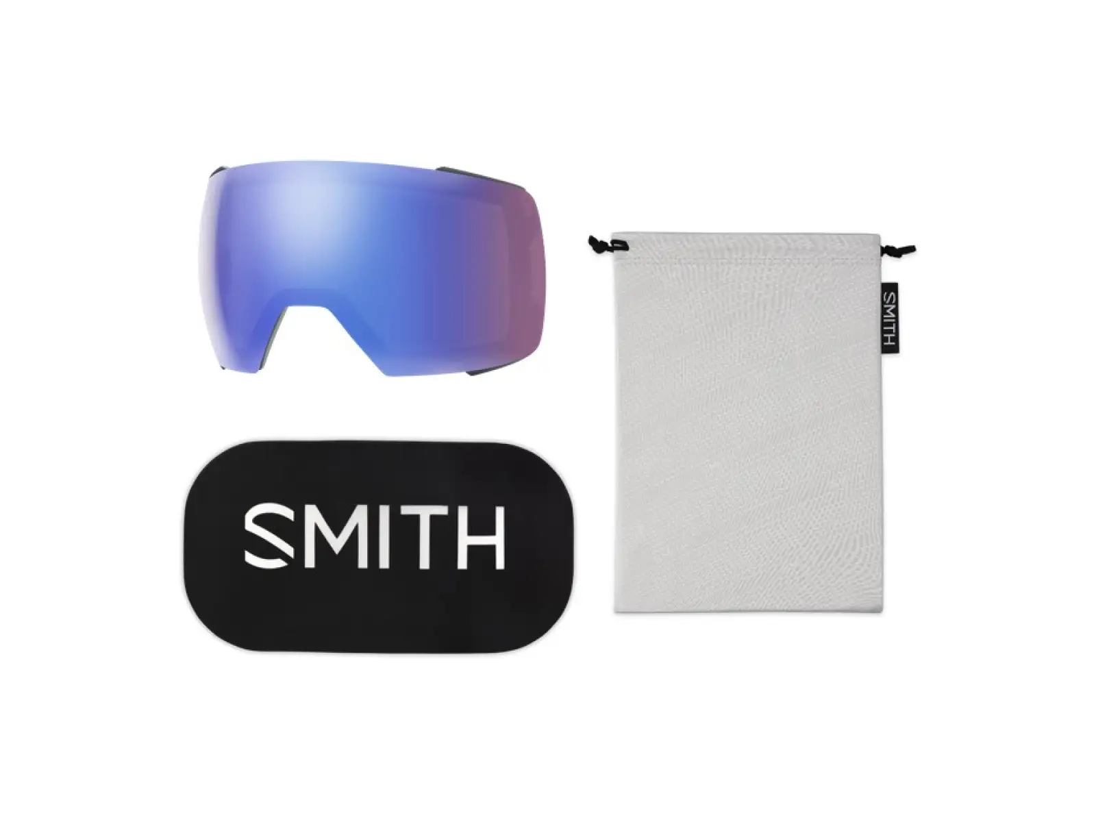 Smith I/O Mag XL lyžiarske okuliare Black / ChromaPop Everyday Green Mirror (2 sklá)