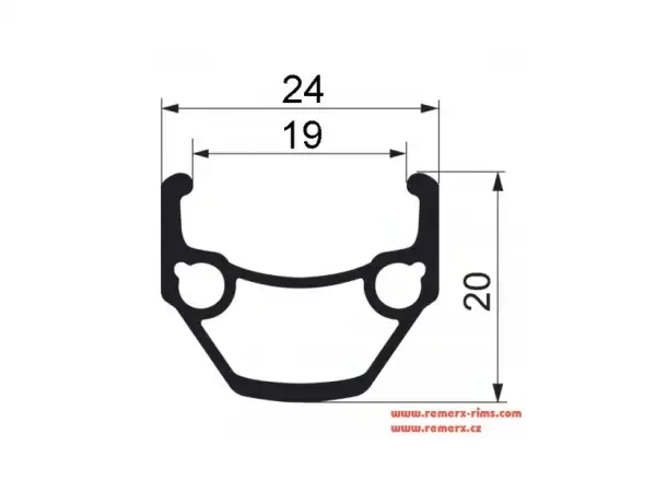 Remerx Dragon L-719 ráfik 622x19 GBS 36 dier