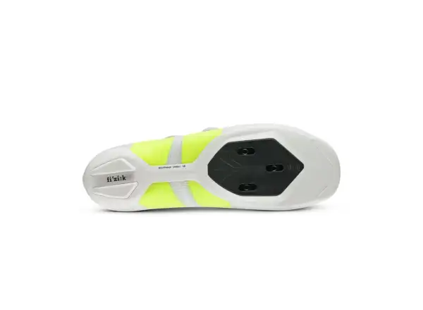 Cestné tretry Fizik Vento Vega Carbon (biela/žltá fluo)
