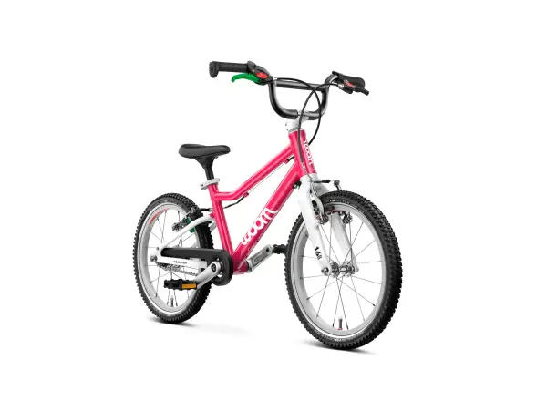 Woom GO 3 Automagic Hot Pink 16 detský bicykel