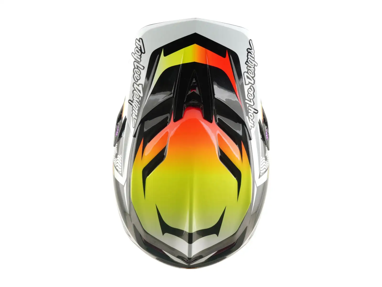 Troy Lee Designs D4 Carbon MIPS prilba Lined up Black