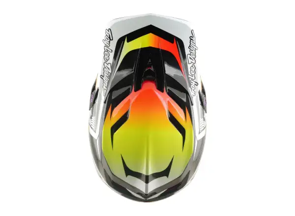 Troy Lee Designs D4 Carbon MIPS prilba Lined up Black