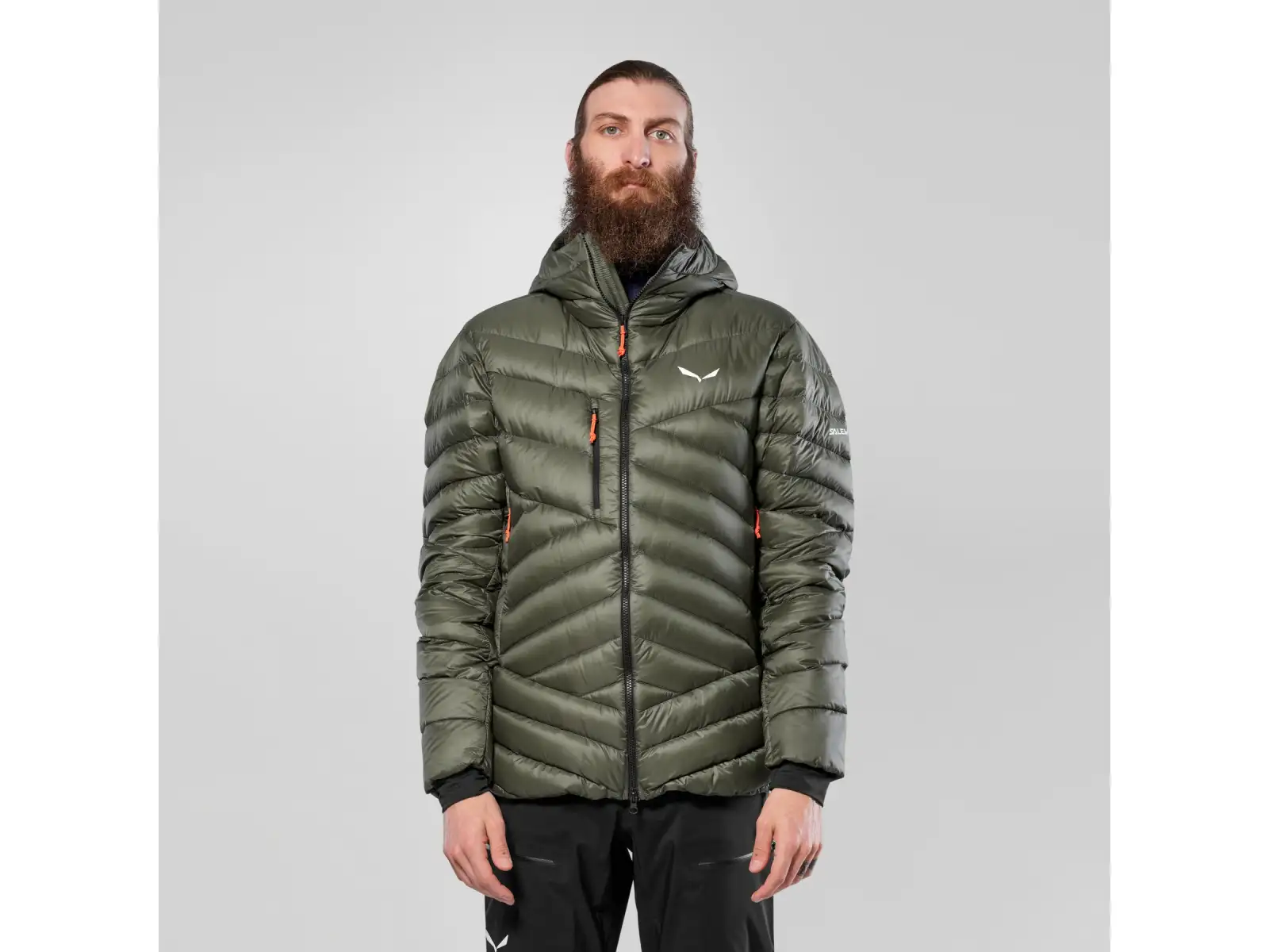 Salewa Ortles Med 3 RDS DWN pánska bunda Faded Green