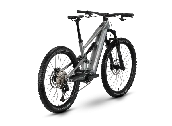 Raymon Ravor Comp darksilver marble celoodpružené elektrobicykel