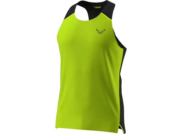 Dynafit DNA pánske tričko bez rukávov Ultra Yellow