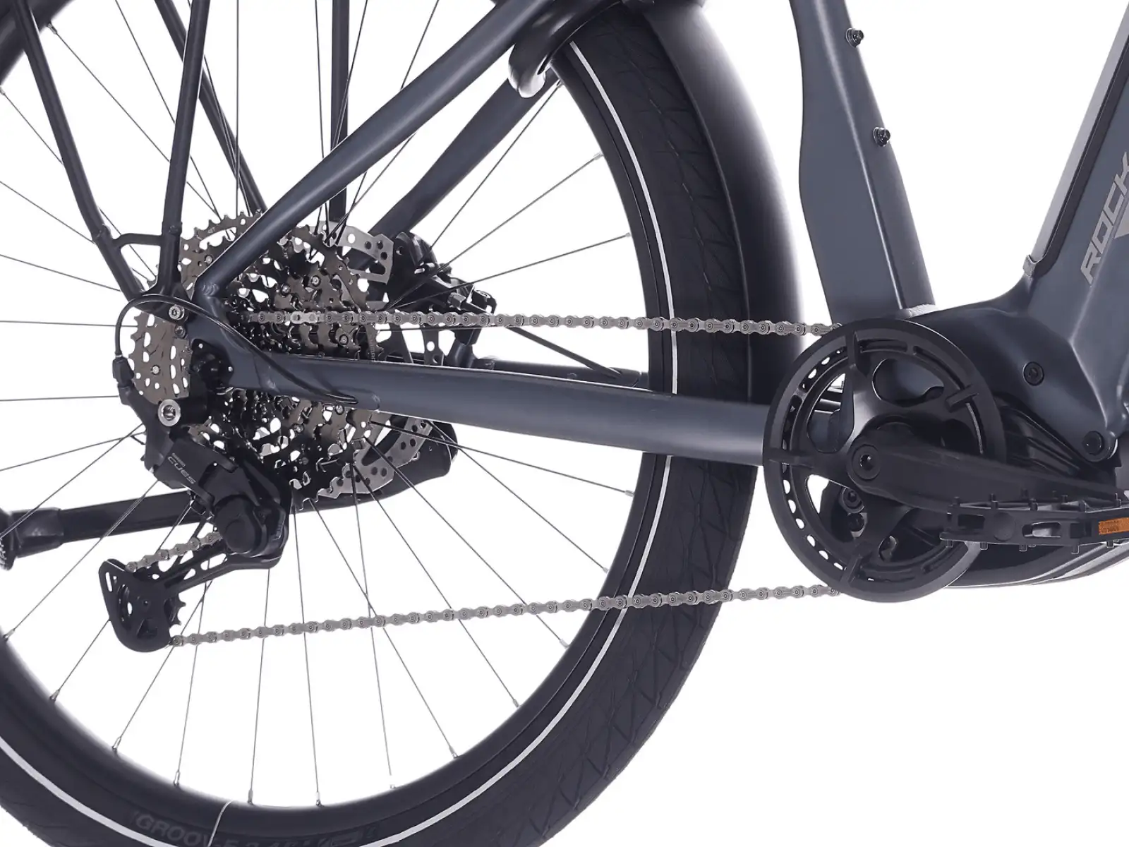 Rock Machine eRokk B90 City nízkonástupový elektrobicykel Matte Nightstrom Blue