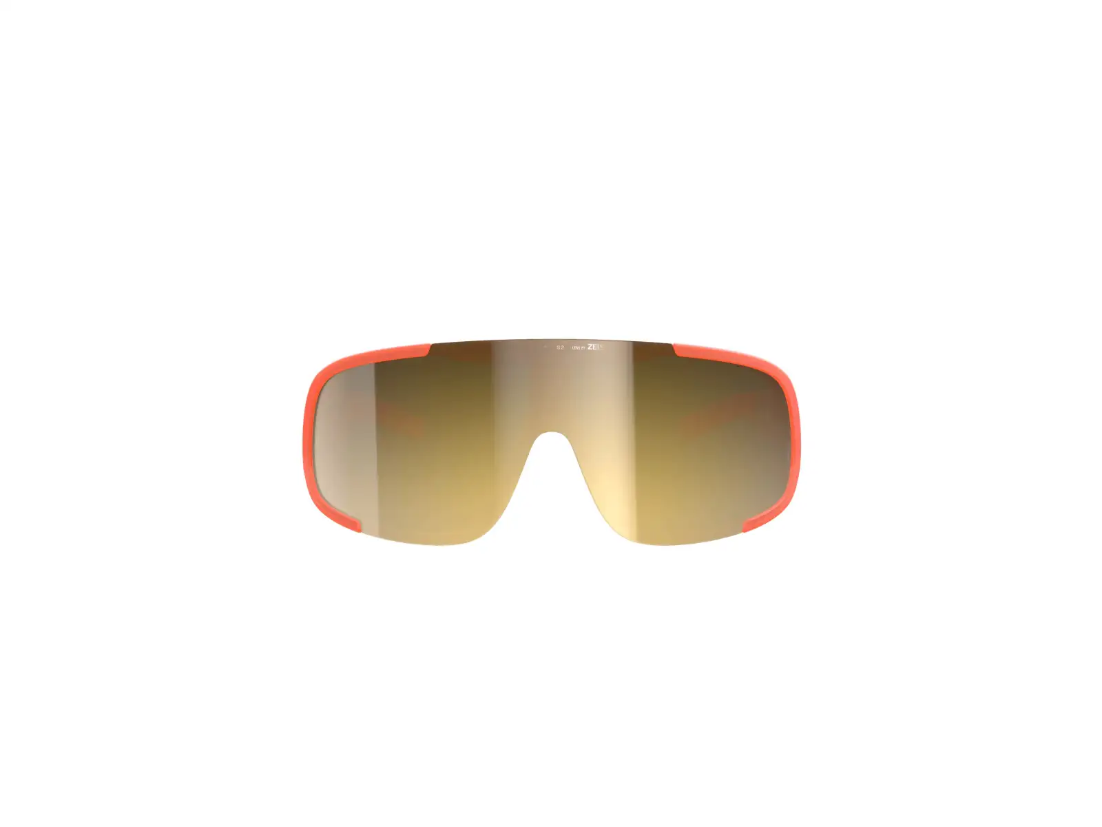 POC Aspire WF slnečné okuliare Fluorescent Orange Translucent/Clarity Road/Partly Sunny Gold