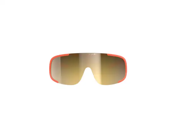 POC Aspire WF slnečné okuliare Fluorescent Orange Translucent/Clarity Road/Partly Sunny Gold