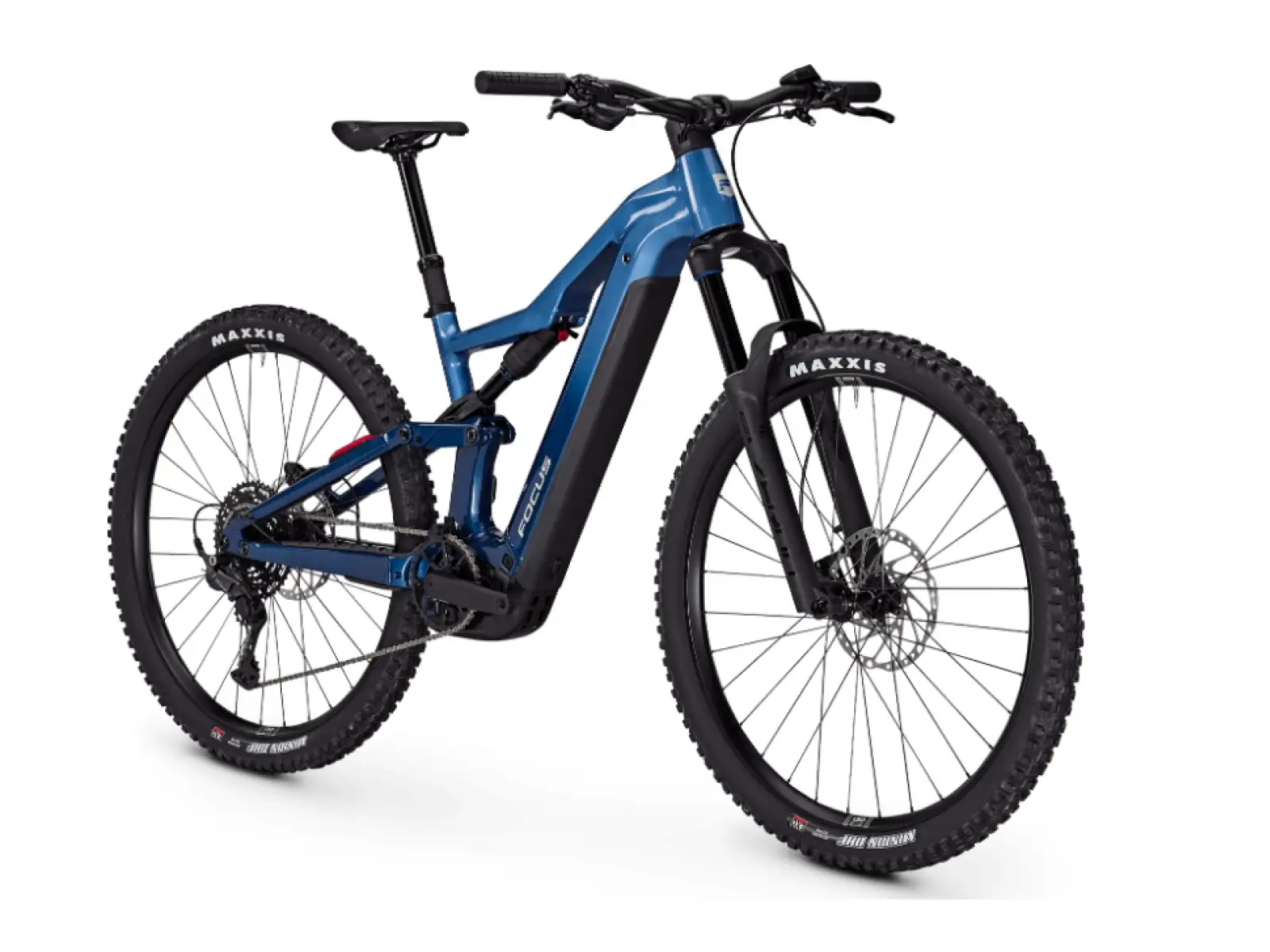 Focus Thron2 6.7 celoodpružený elektrobicykel (600 Wh Aliceblue / Azureblue)
