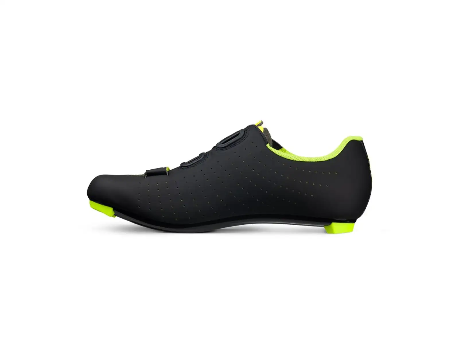 Fizik Overcurve R5 cestné pánske tretry čierna/žltá fluo