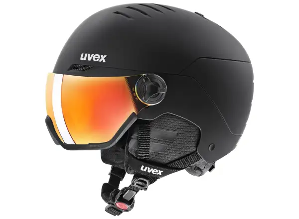 Uvex Wanted Visor lyžiarska prilba black matt