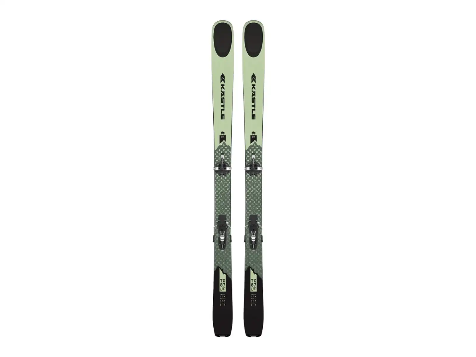 Kästle TX87 Up + Basic Skin skialpové lyže + Tour 9 CA viazanie súprava