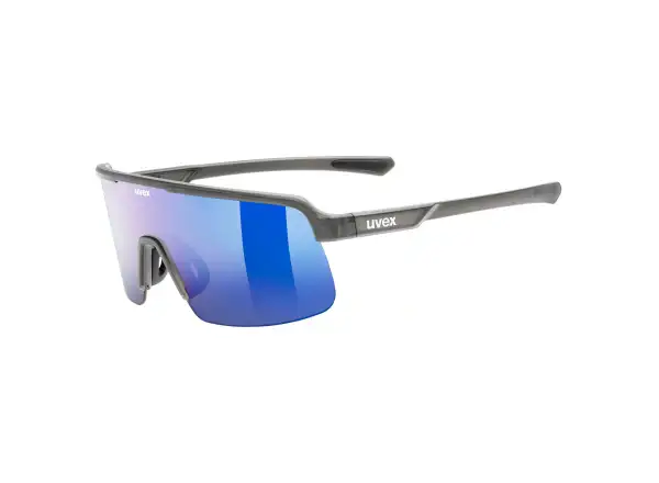 Uvex Dyrt slnečné okuliare Smoke Matt/Mirror Blue