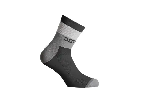 Dotout Stripe cyklistické ponožky Black/Grey