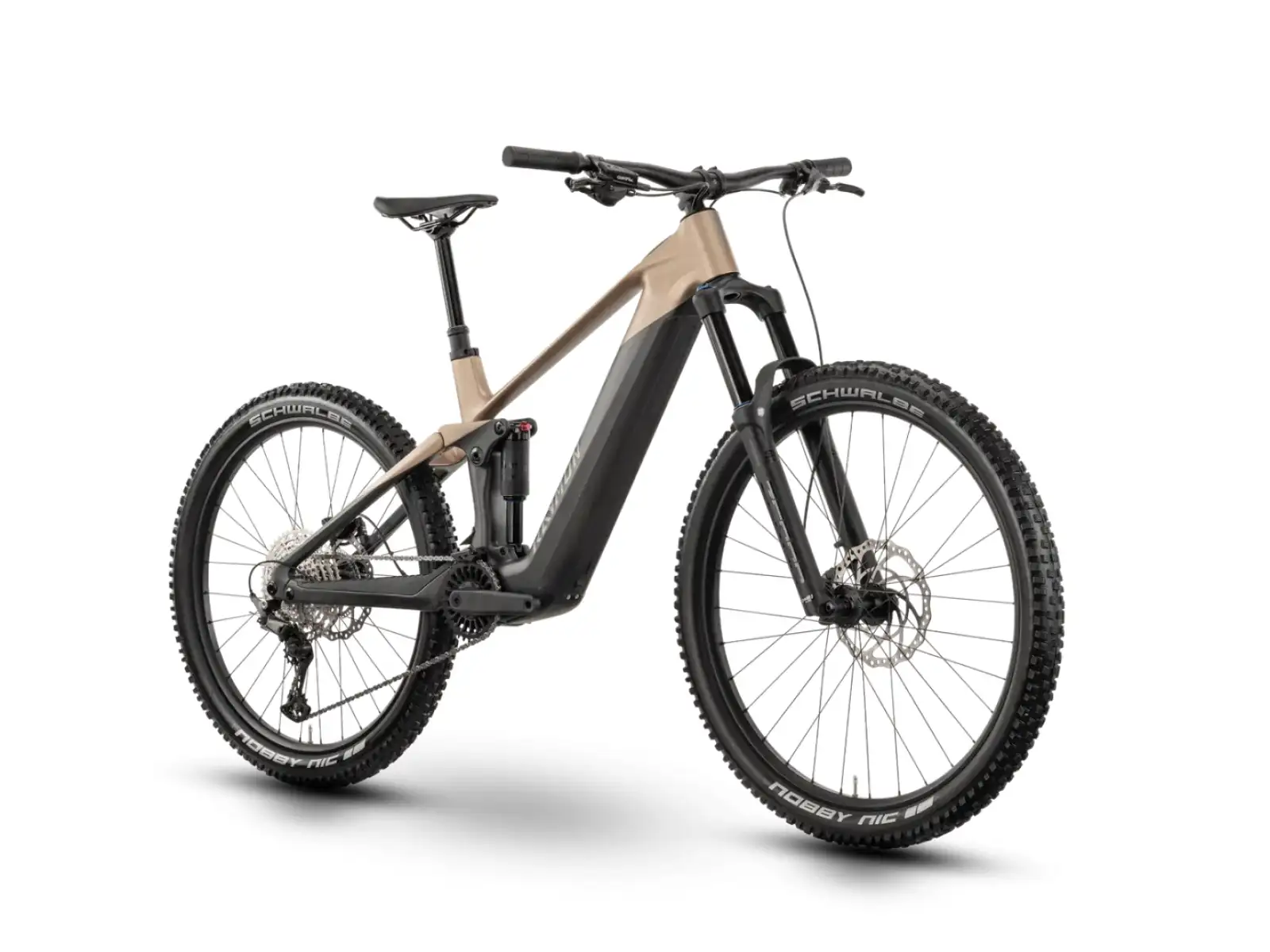 Raymon Tarok Pure celoodpružený elektrobicykel Carbon/Stone/Sand