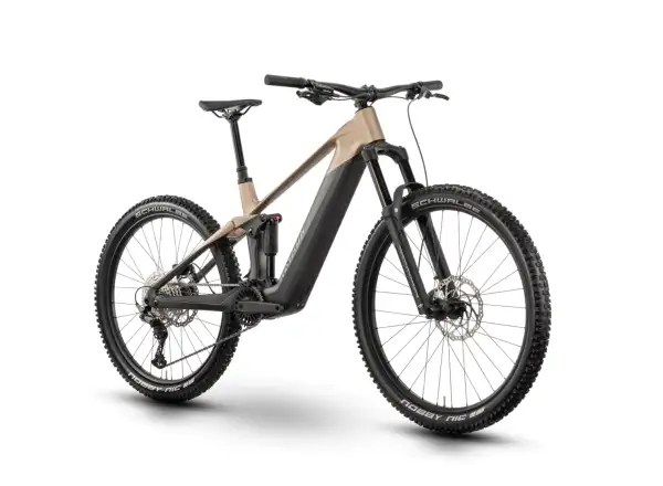 Raymon Tarok Pure celoodpružený elektrobicykel Carbon/Stone/Sand