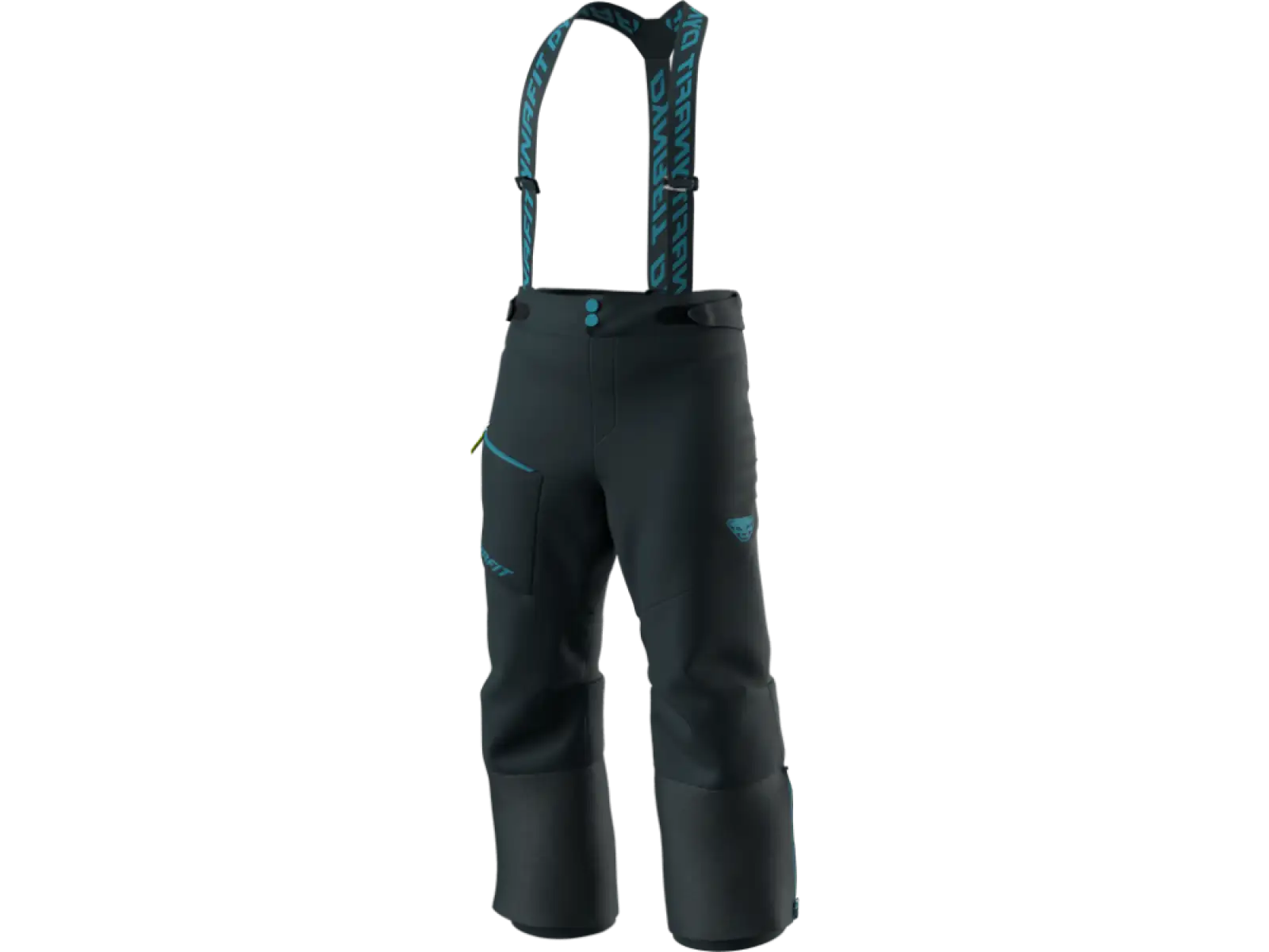 Dynafit Youngstar 3L Detské nohavice s náprsenkou Blueberry/Storm Blue
