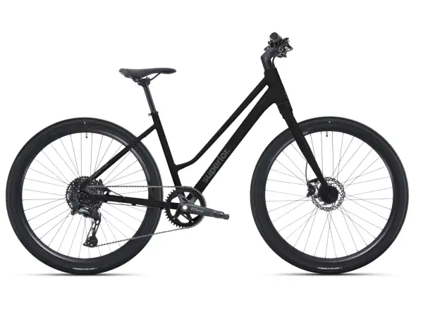 Superior Blox 6.4 MS mestský bicykel Matte Black