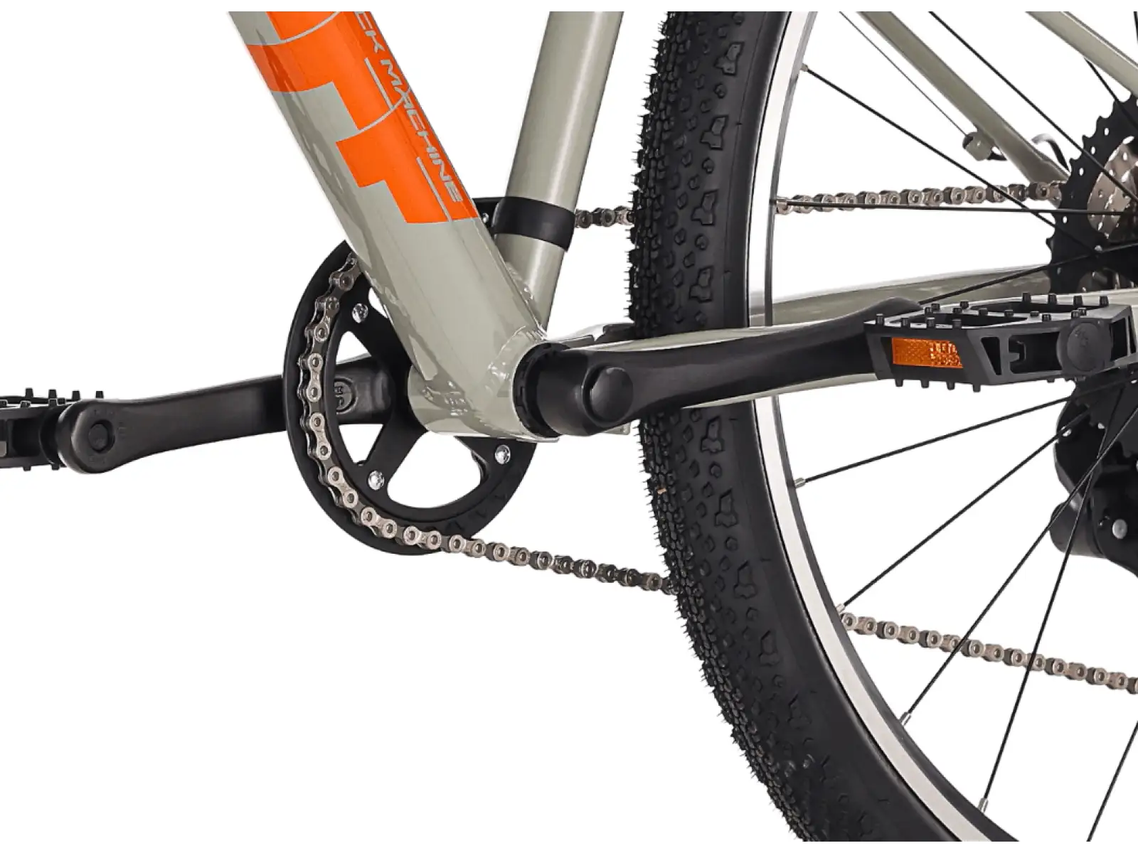 Rock Machine RIFF JR 27 detský bicykel Gloss Limerock Grey