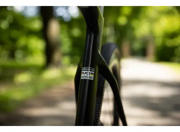 Superior XR 9.8 GR gravel bicykel Matte Carbon/Gloss Black