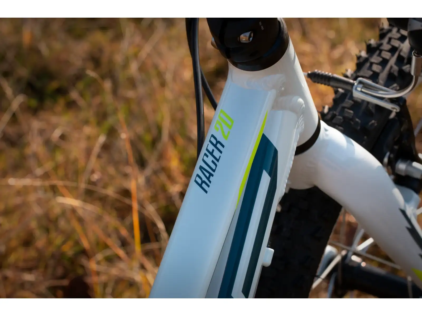 Superior Racer XC 20 Gloss White/Blue/NeonYellow detský horský bicykel