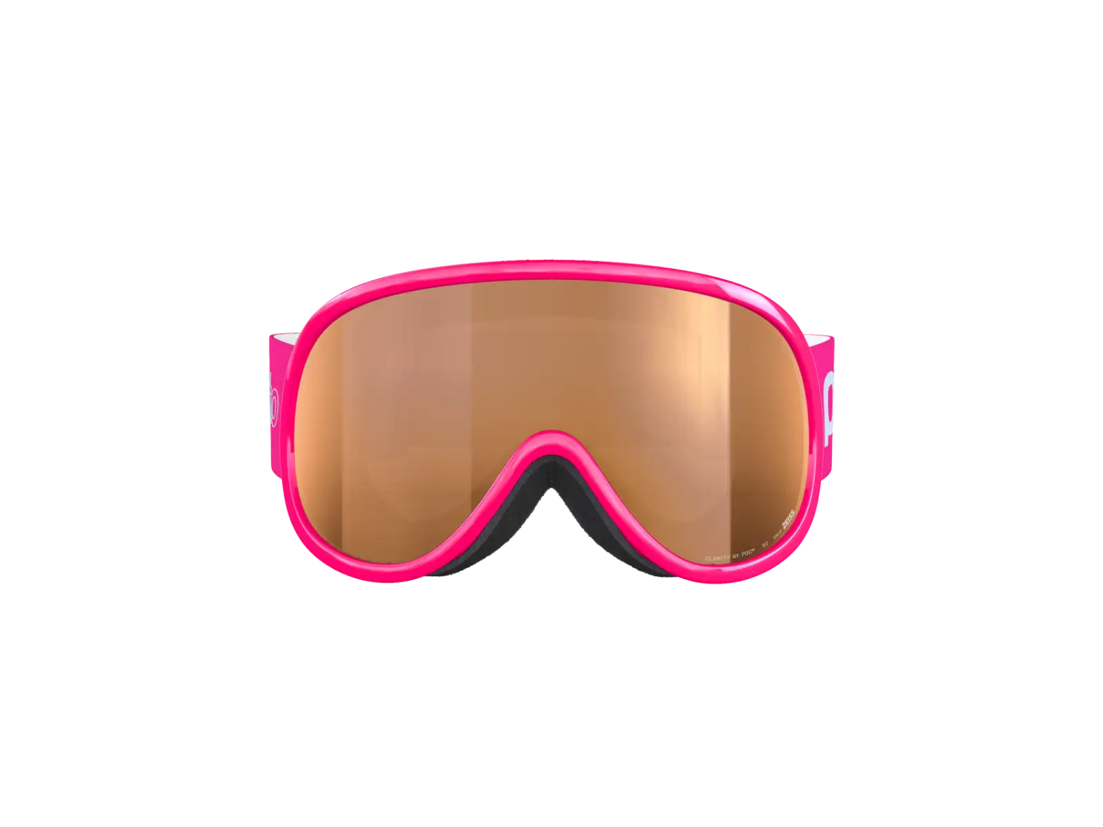 POC POCito Retina detské lyžiarske okuliare Fluorescent Pink/Partly Sunny Light Orange