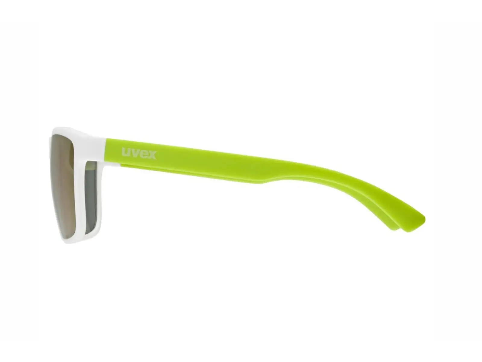 Uvex Rookie detské okuliare White/Lime Matt/Mirror Green