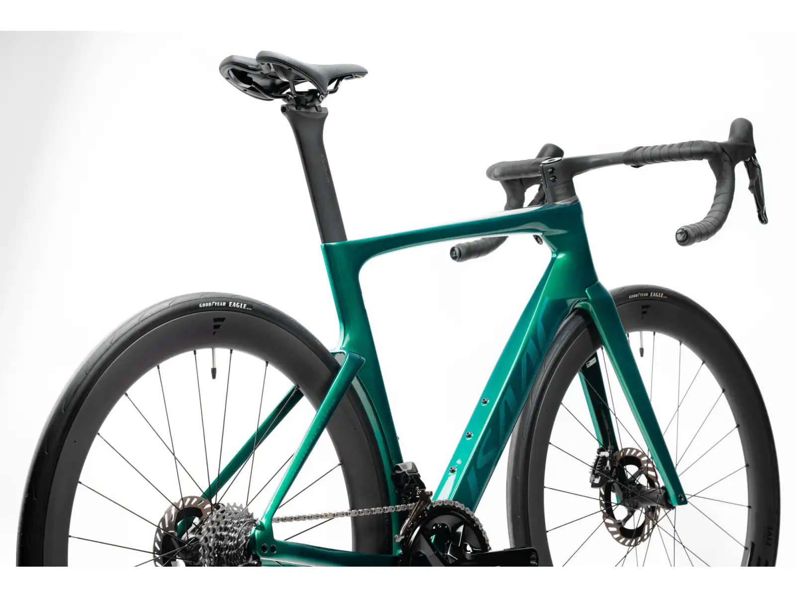 Isaac Meson 105 Di2 cestný bicykel Jade Green