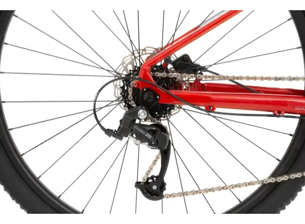 Rock Machine Manhattan 40-29 gloss metallic orange/silver horský bicykel