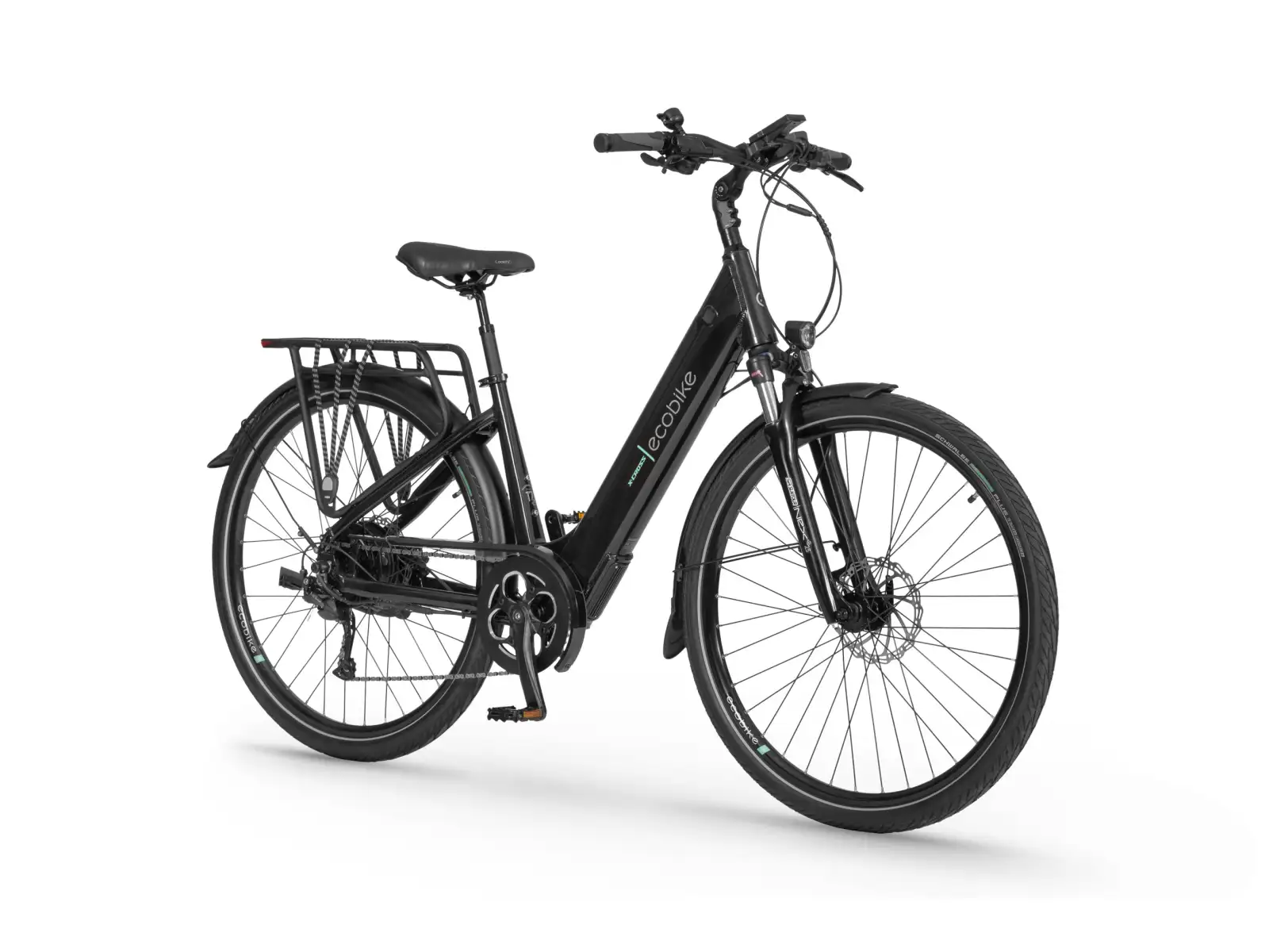 Ecobike X-Cross 504 Wh Black trekingový elektrobicykel