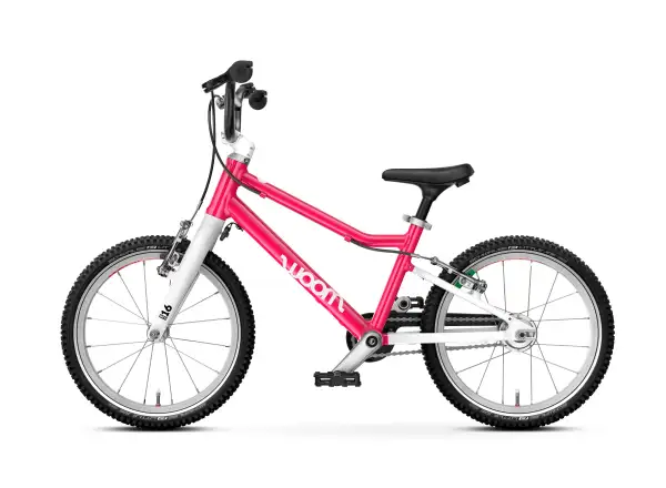 Woom GO 3 Automagic Hot Pink 16 detský bicykel