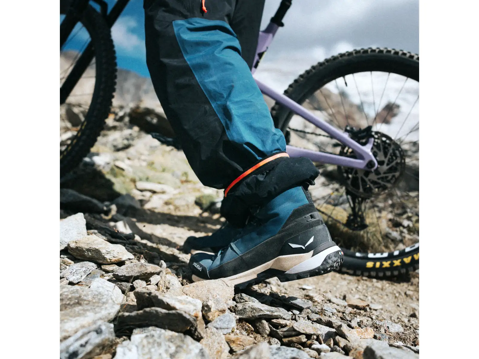 Salewa Puez Winter Mid PTX pánske topánky Black / Black