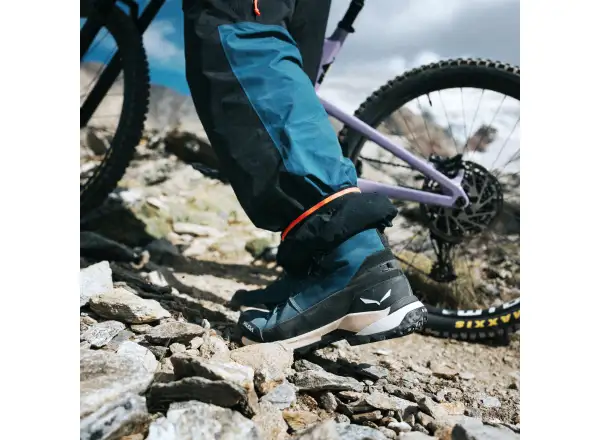 Salewa Puez Winter Mid PTX pánske topánky Black / Black