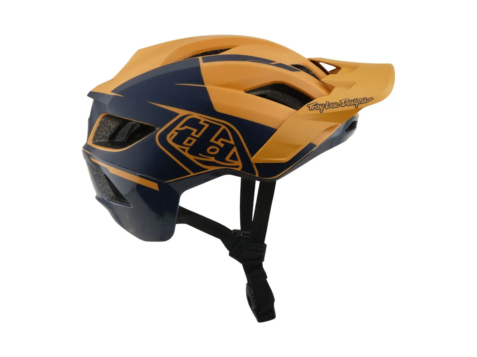 Troy Lee Designs Flowline SE MIPS prilba Hydro Mustard / Black Iris