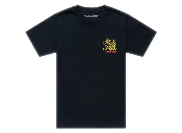 Troy Lee Designs Heritage detské tričko s krátkym rukávom Black