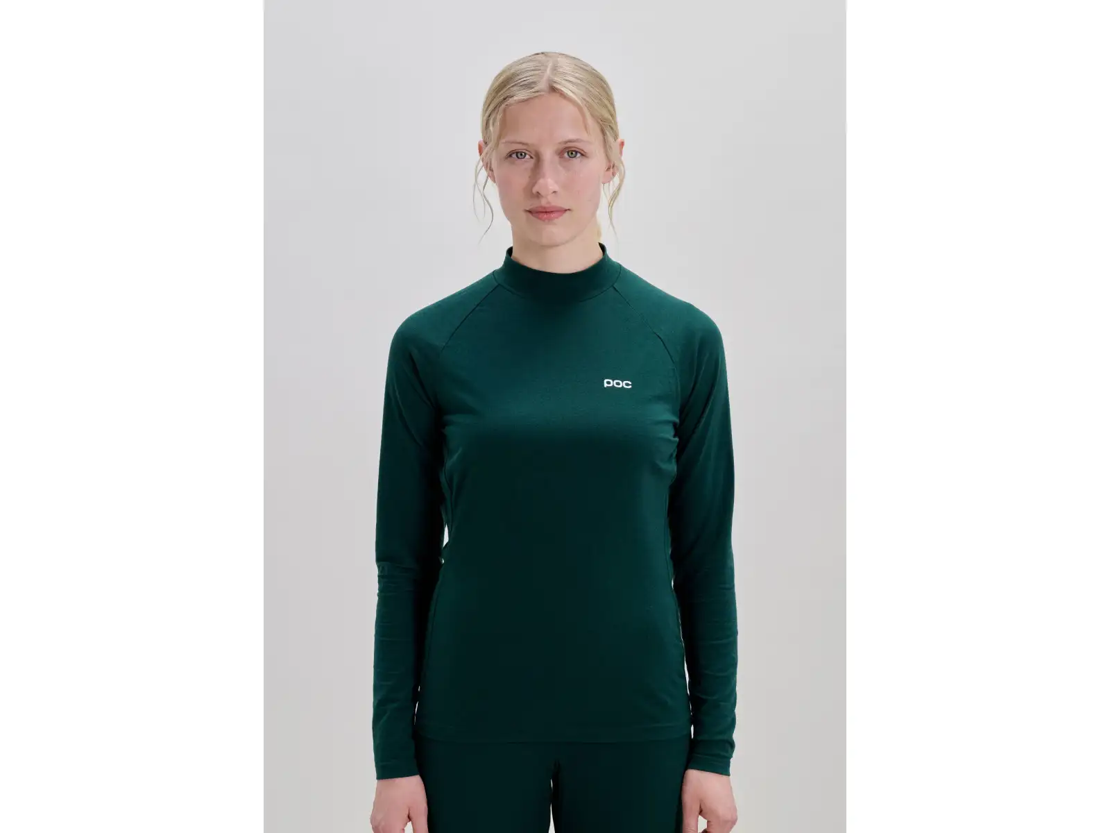 POC Layer Merino dámske spodné tričko dlhý rukáv Pargasite Green