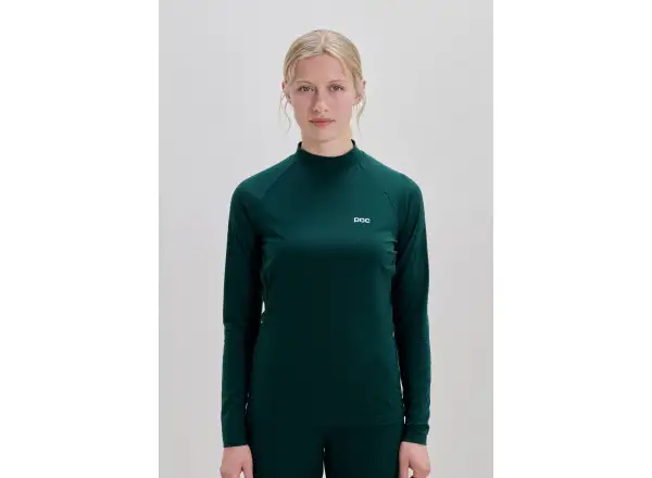 POC Layer Merino dámske spodné tričko dlhý rukáv Pargasite Green