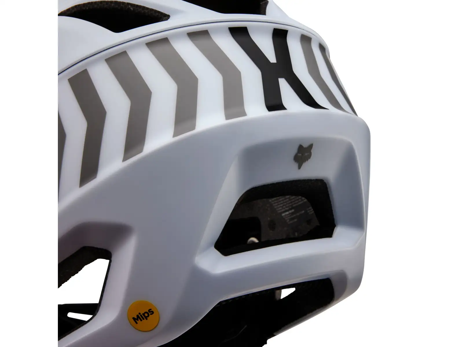 Fox Yth Proframe Nace Ce detská cyklistická prilba White