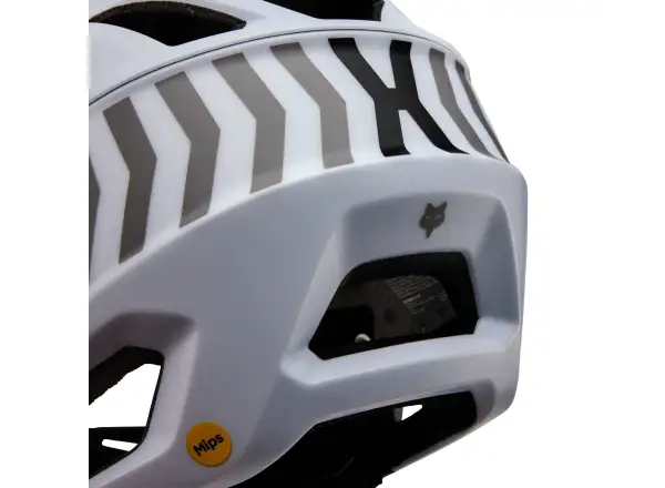 Fox Yth Proframe Nace Ce detská cyklistická prilba White