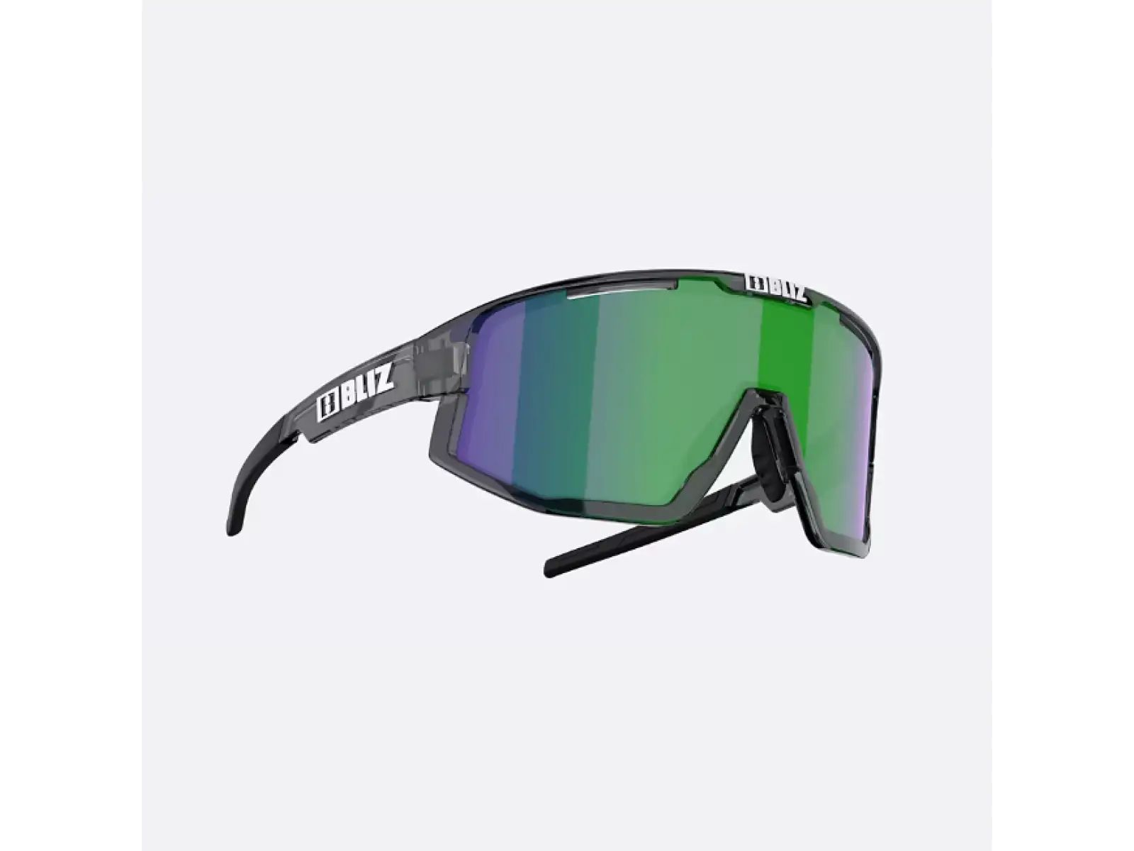 Bliz Fusion Small slnečné okuliare Crystal Black/Brown Green Multi