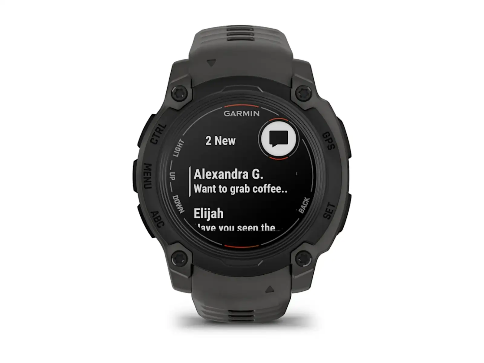 Garmin Instinct E 40 mm smart hodinky Black/Charcoal remienok