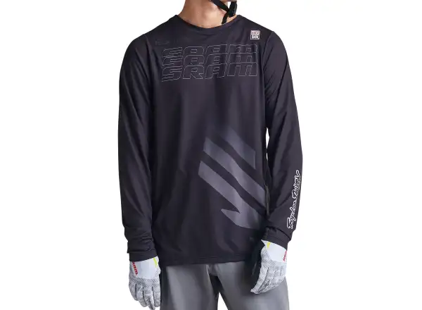 Troy Lee Design Skyline SRAM Eagle One pánsky dres krátky rukáv Black