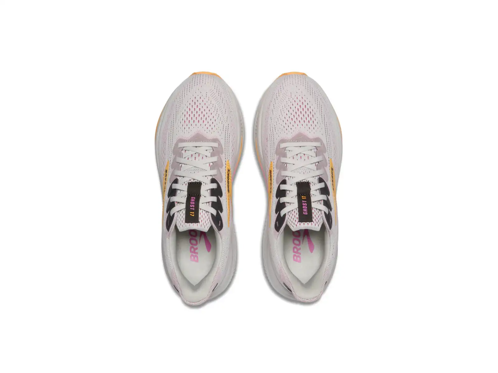 Brooks Ghost 17 dámske bežecké topánky Oyster/Apricot/Pink